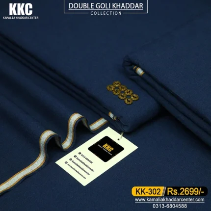 DOUBLE GOLI KHADDAR KK-302