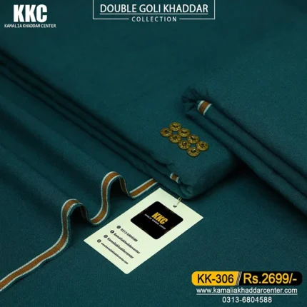 DOUBLE GOLI KHADDAR KK-306