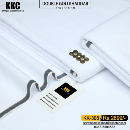 DOUBLE GOLI KHADDAR KK-308