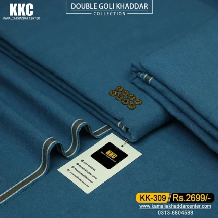 DOUBLE GOLI KHADDAR KK-309