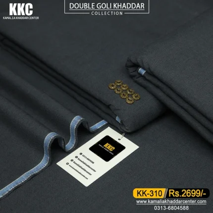 DOUBLE GOLI KHADDAR KK-310