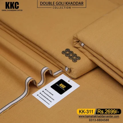 DOUBLE GOLI KHADDAR KK-311