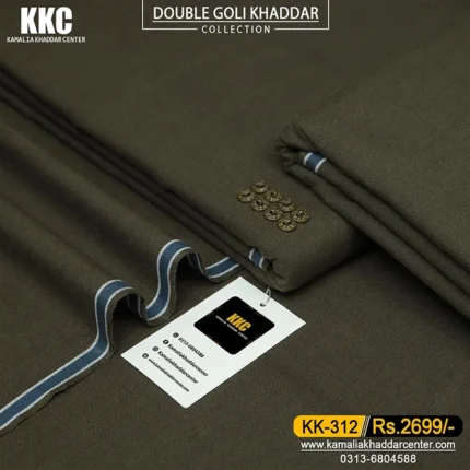 DOUBLE GOLI KHADDAR KK-312
