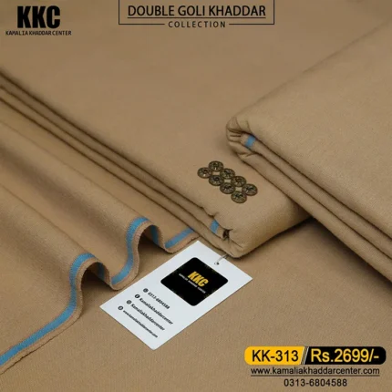 DOUBLE GOLI KHADDAR KK-313
