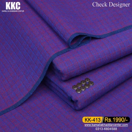CHECK KHADDAR KK-413