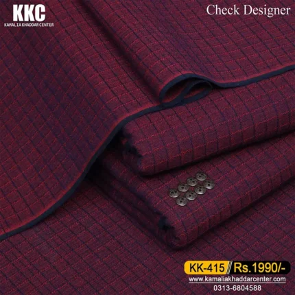 CHECK KHADDAR KK-415